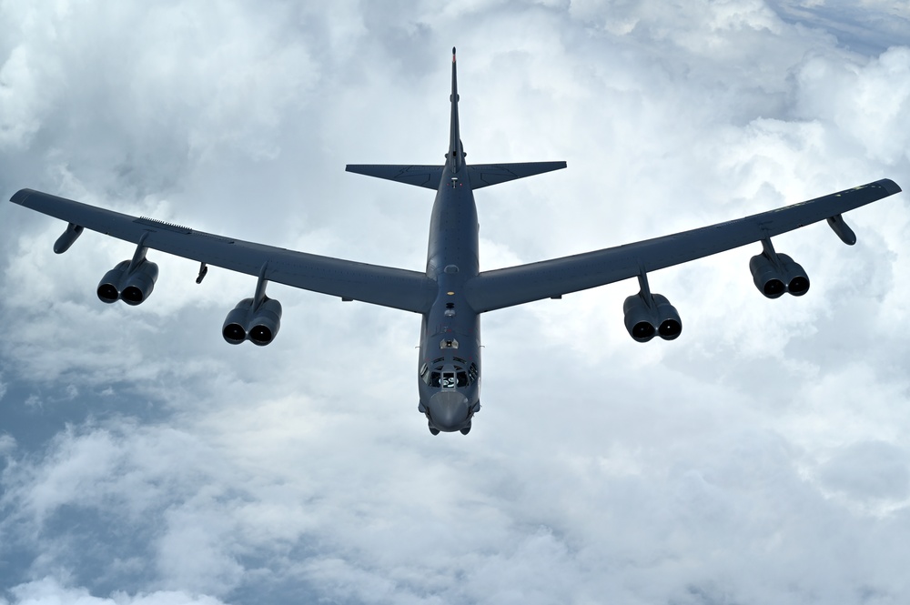 U.S. Air Force B-52s complete Bomber Task Force over USCENTCOM