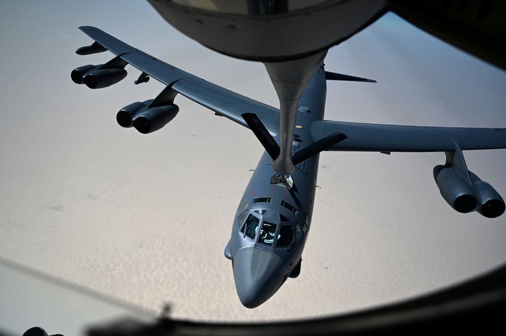 U.S. Air Force B-52s complete Bomber Task Force over USCENTCOM