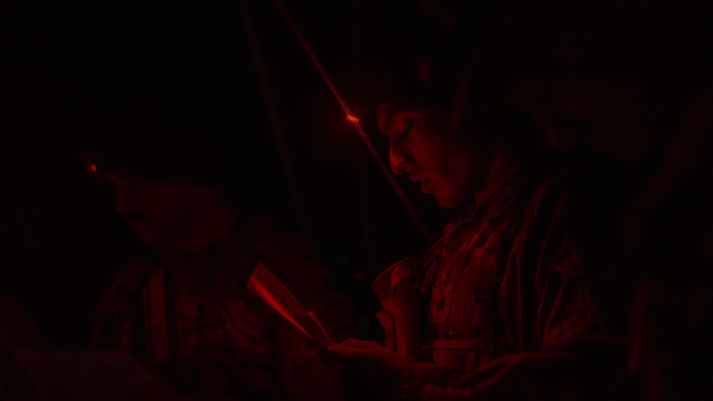 82nd ABN DIV BSC: Night Land Navigation