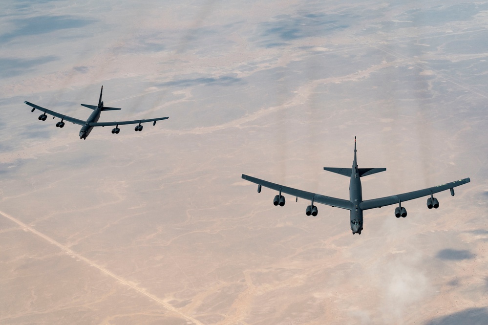 Stratofortress soars over Arabian Peninsula