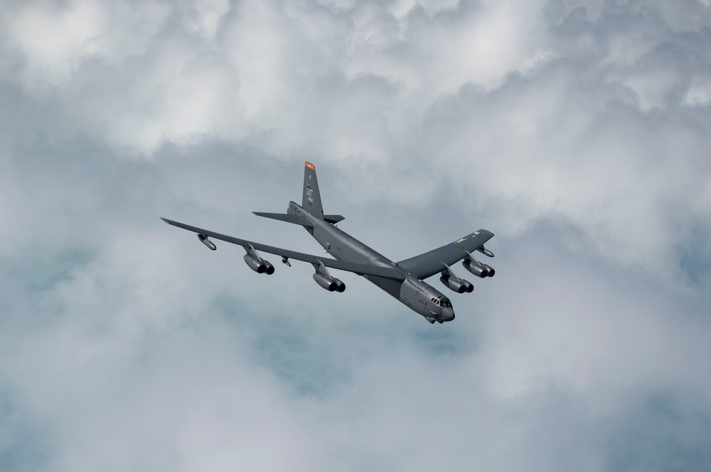 Stratofortress soars over Arabian Peninsula