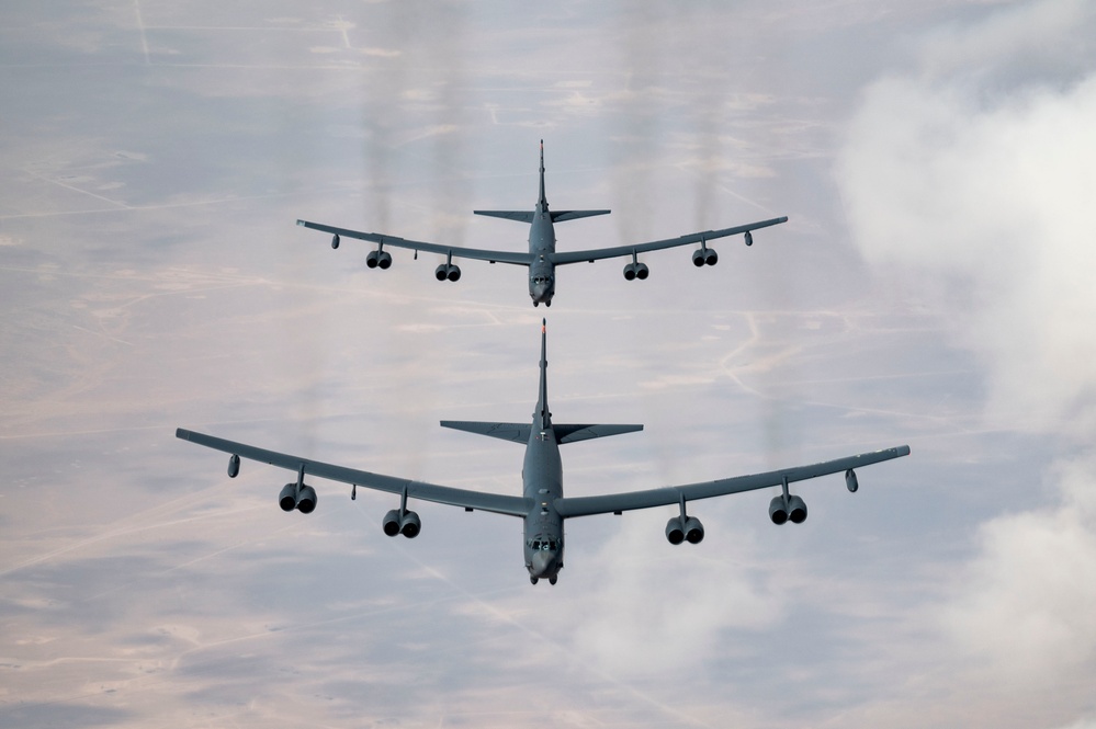 Stratofortress soars over Arabian Peninsula