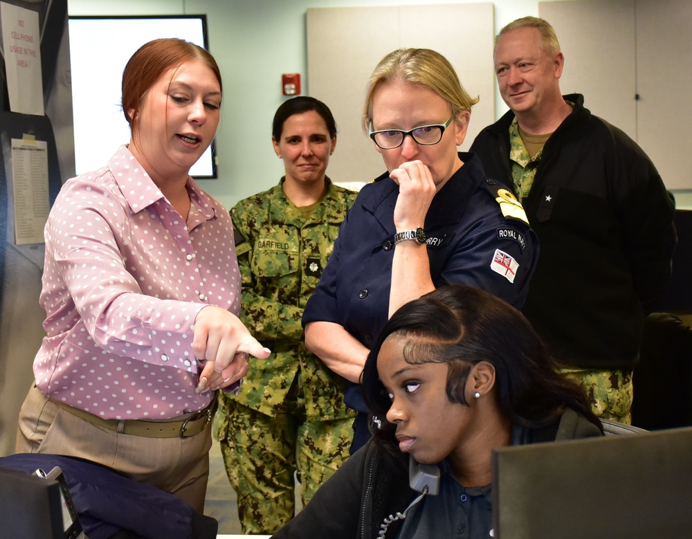 Royal Navy Secretary visits MNCC