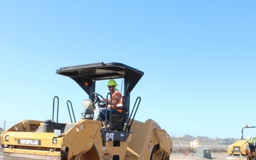 Paving Lightning Way at Tyndall AFB