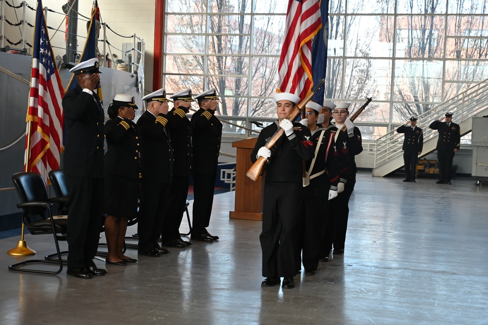 Change of Command Ceremony Surface Combat Systems Training Command Great Lakes