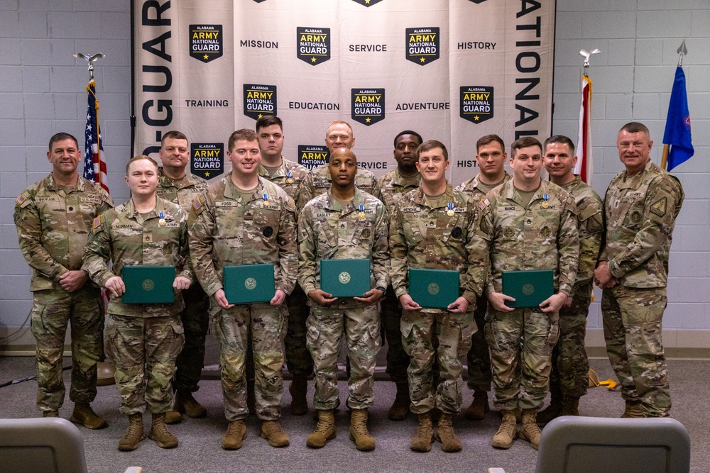 Alabama Guard recognizes outstanding recruiters