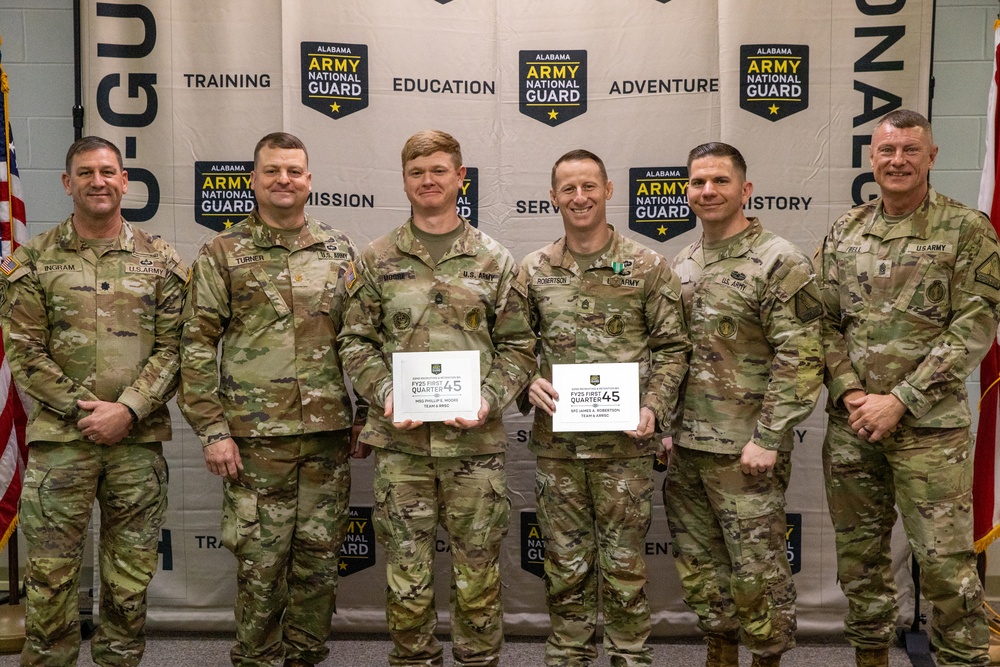 Alabama Guard recognizes outstanding recruiters