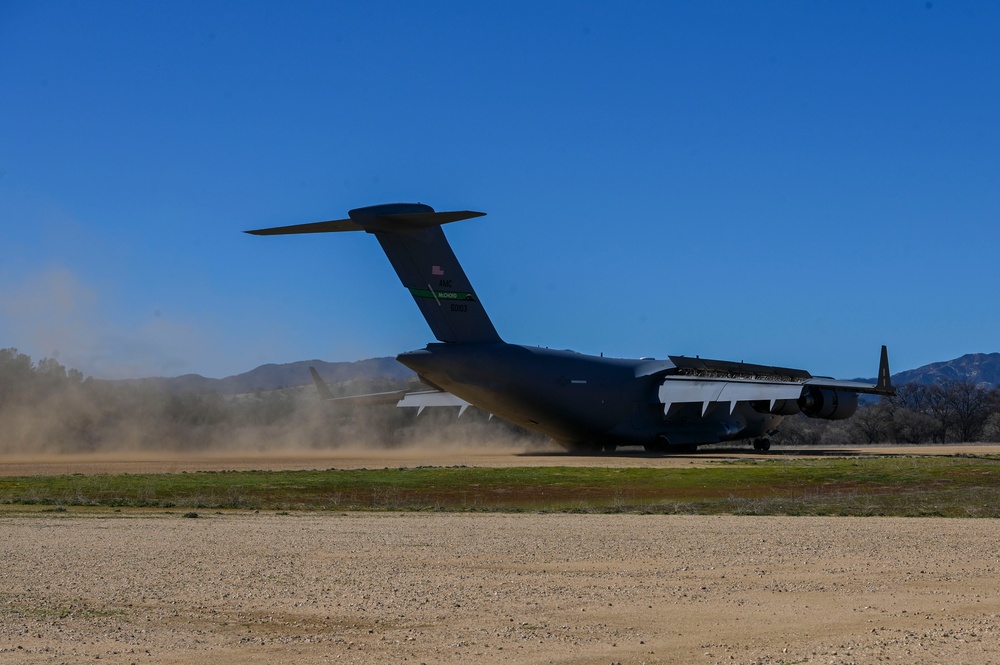 7 EAS Executes Semi-Prepared Runway Operations Training During BE 25-1