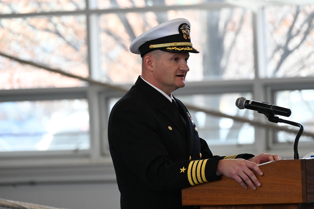 Change of Command Ceremony Surface Combat Systems Training Command Great Lakes