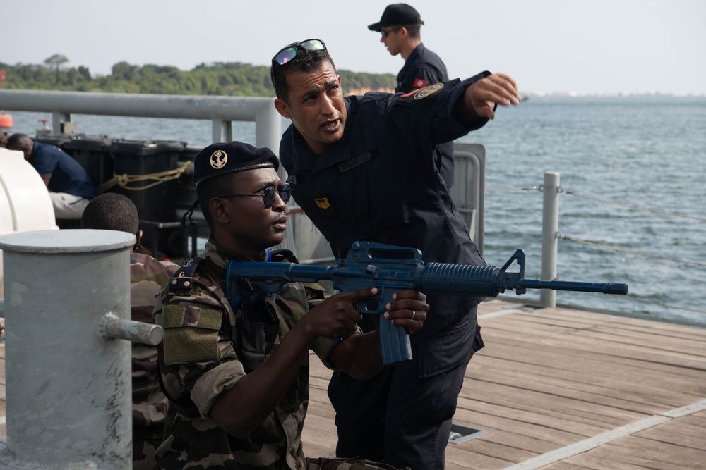 Cutlass Express 2025 - Tanzania VBSS Drills