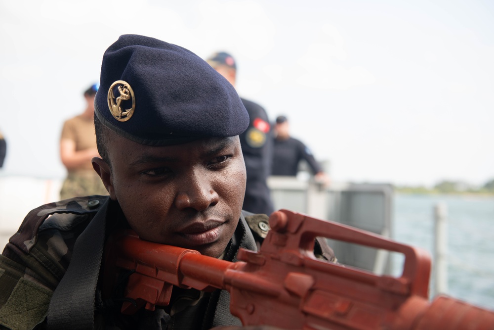 Cutlass Express 2025 - Tanzania VBSS Drills