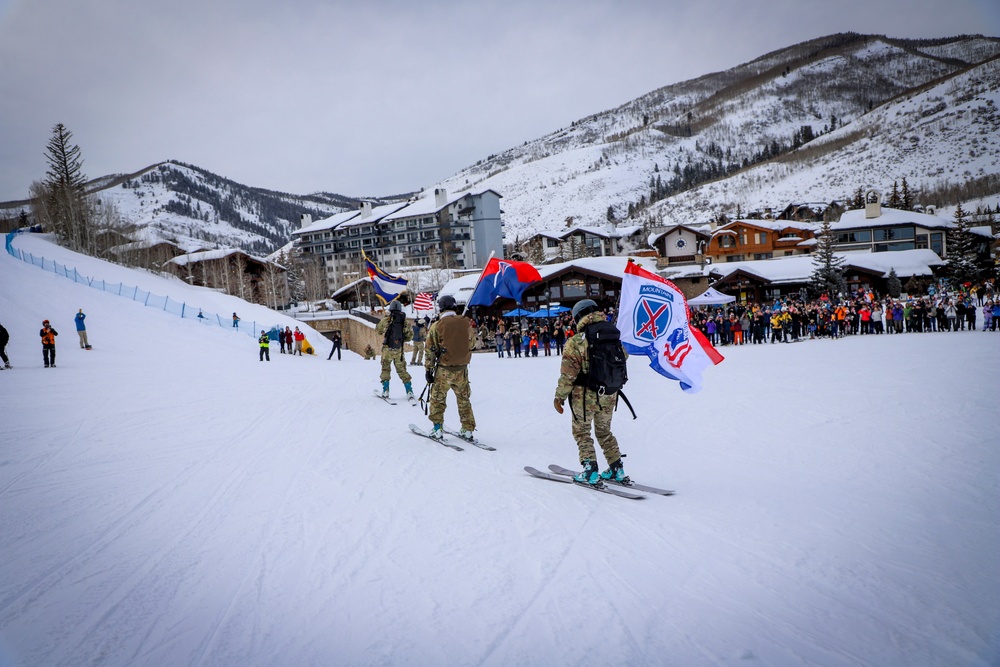 10th Mountain Division Leads Elite Forces across the Hale to Vail Traverse