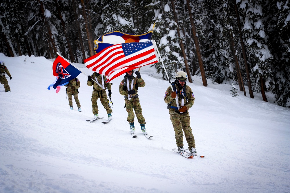 10th Mountain Division Leads Elite Forces across the Hale to Vail Traverse