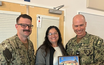 Lemoore Navy Clinic Honors Departing Ombudsman