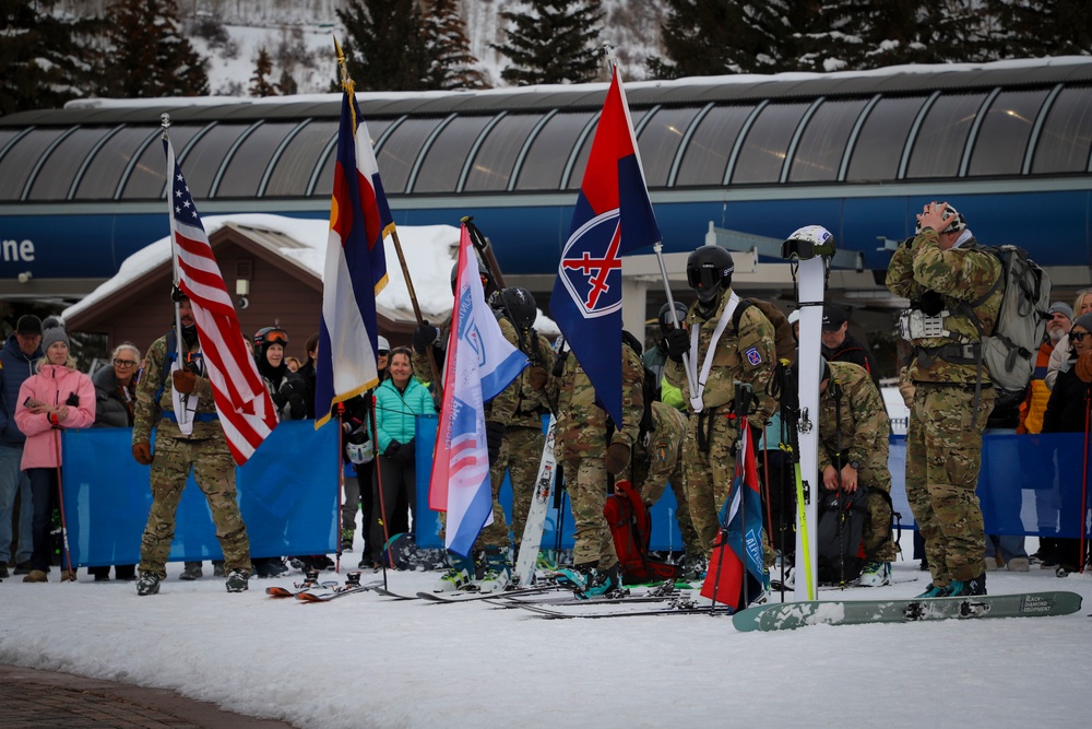 10th Mountain Division Leads Elite Forces across the Hale to Vail Traverse