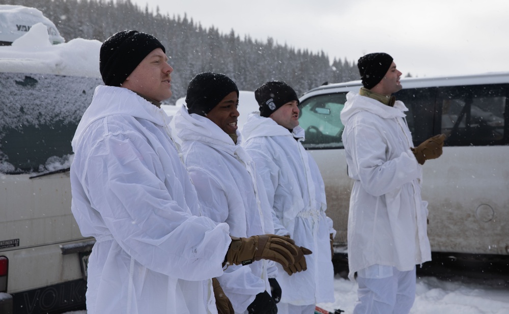 10th Mountain Division Leads Elite Forces Across the Hale to Vail Traverse