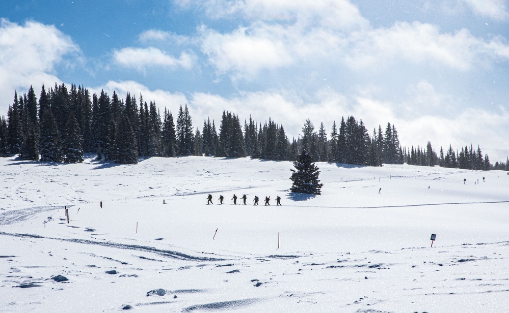 10th Mountain Division Leads Elite Forces across the Hale to Vail Traverse