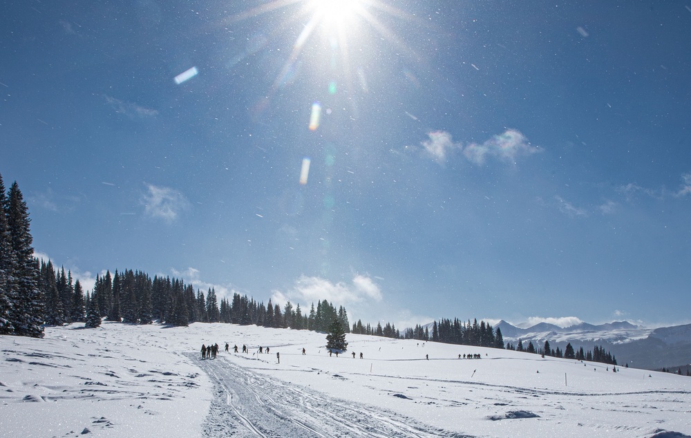 10th Mountain Division Leads Elite Forces across the Hale to Vail Traverse