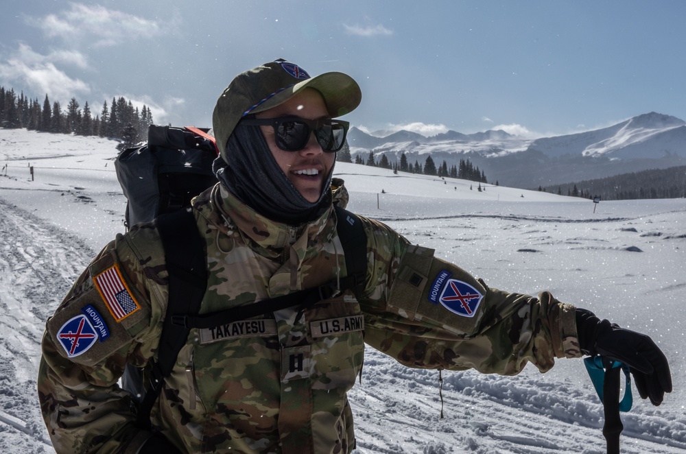 10th Mountain Division Leads Elite Forces across the Hale to Vail Traverse