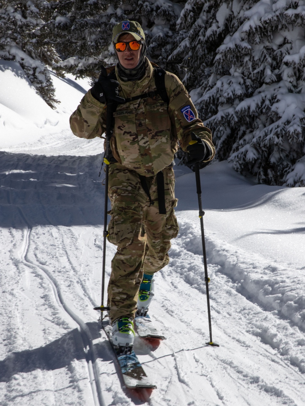 10th Mountain Division Leads Elite Forces across the Hale to Vail Traverse