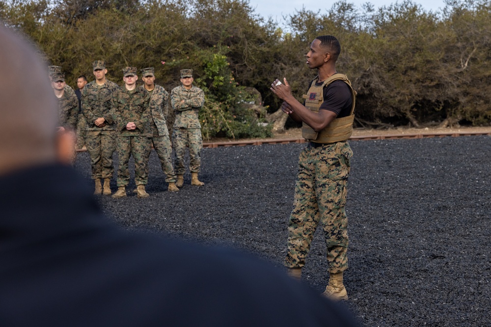 Executive Leadership Development Program Visits MCRD San Diego