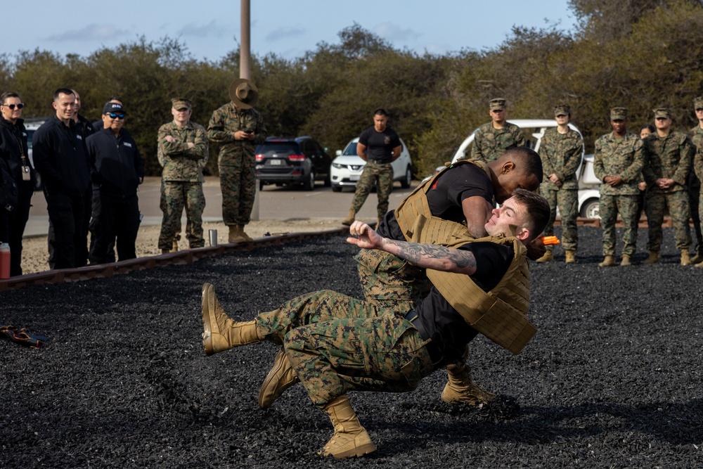 Executive Leadership Development Program Visits MCRD San Diego