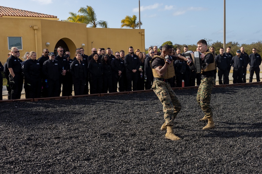 Executive Leadership Development Program Visits MCRD San Diego