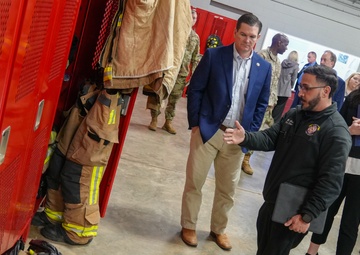Georgia’s 8th District Rep. Austin Scott visits Robins 778th CES Fire Station #