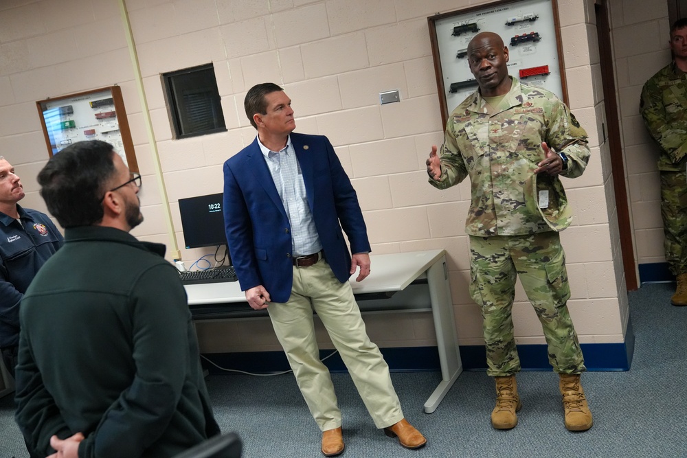 Georgia’s 8th District Rep. Austin Scott visits Robins 778th CES Fire Station #1