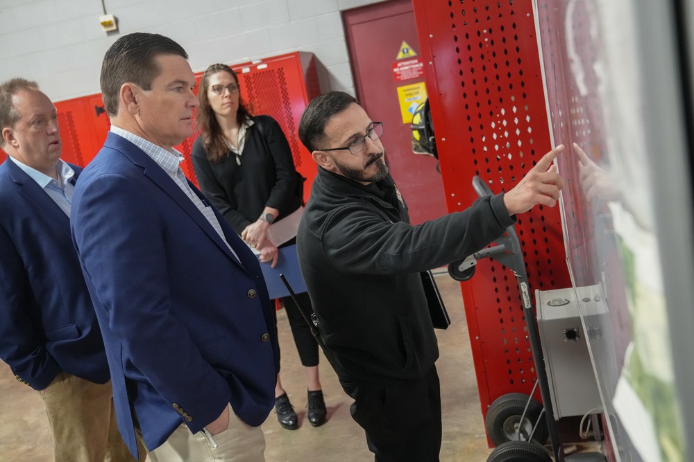 Georgia’s 8th District Rep. Austin Scott visits Robins 778th CES Fire Station #1