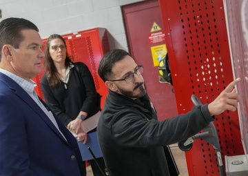 Georgia’s 8th District Rep. Austin Scott visits Robins 778th CES Fire Station #1