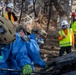 U.S. service members dispose of power walls