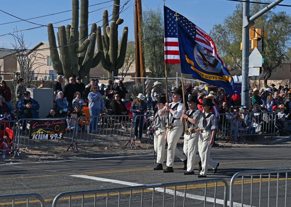 DM at the 100th Annual Tucson Rodeo Parade