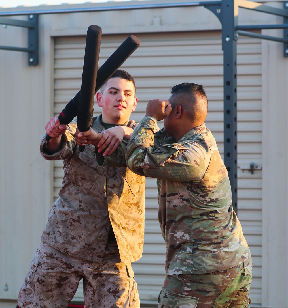 2024 CJTF-OIR MCMAP Demonstration