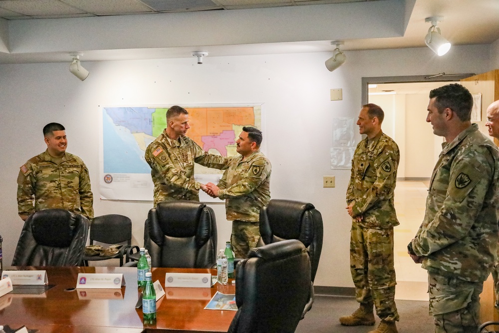 U.S. Army North Commanding General visits southern border