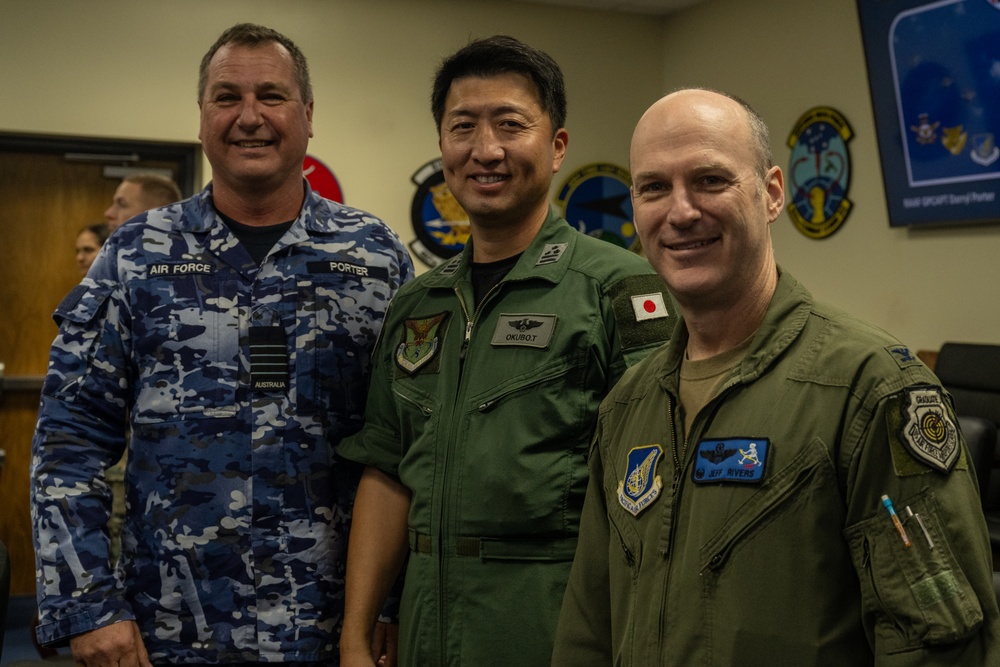 RAAF, JASDF, U.S. Military leaders integrate for a DV Day during CN25