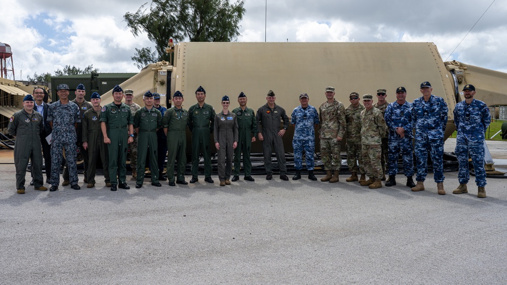 RAAF, JASDF, U.S. Military leaders integrate for a DV Day during CN25