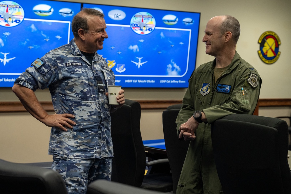 RAAF, JASDF, U.S. Military leaders integrate for a DV Day during CN25