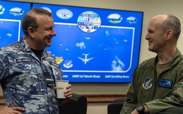 RAAF, JASDF, U.S. Military leaders integrate for a DV Day during CN25