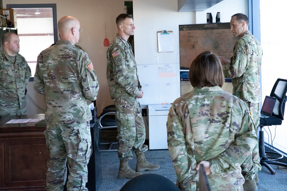 U.S. Army North Commanding General visits southern border