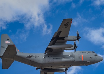 Cowboy Guard and the California Air National Guard conduct MAFFS training in Arizona