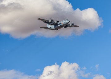 Cowboy Guard and the California Air National Guard conduct MAFFS training in Arizona
