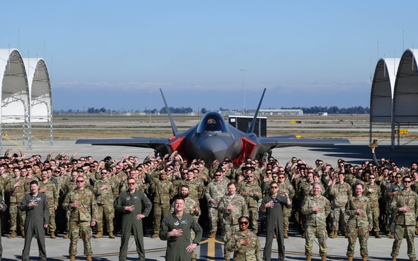 Bamboo Eagle 25-1 354th FW Group Photo
