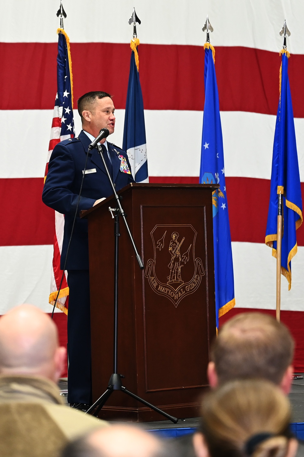 159th Maintenance Group conducts change of command ceremony and promotion