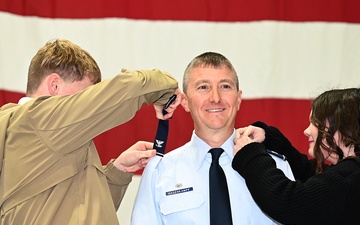 159th Maintenance Group conducts change of command ceremony and promotion