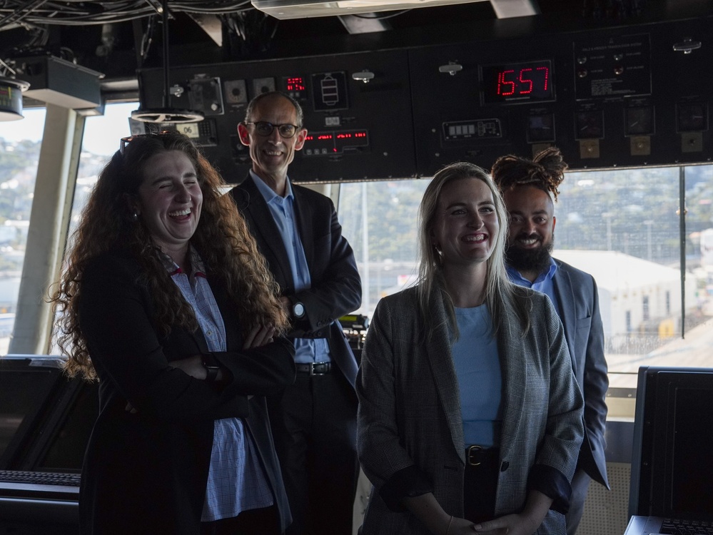 USCGC Midgett and Royal New Zealand Na strengthen their partnership