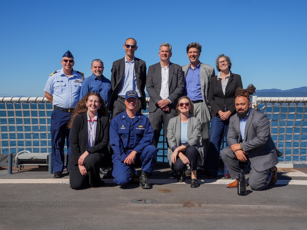 USCGC Midgett and Royal New Zealand Navy strengthen their partnership