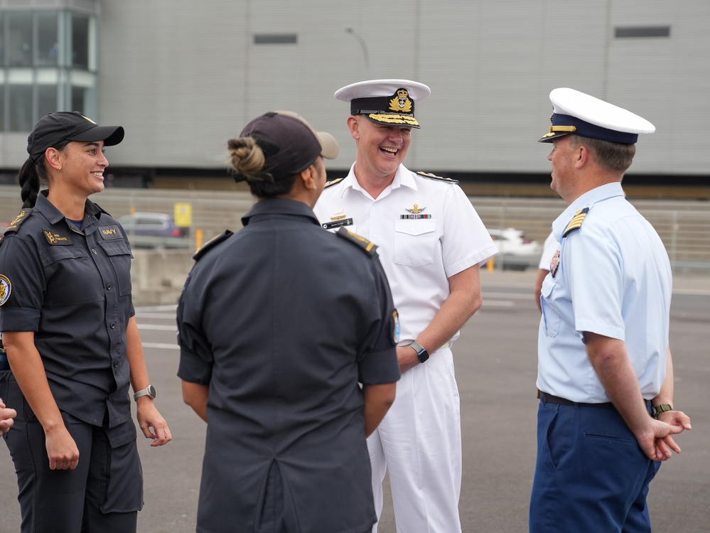 USCGC Midgett and Royal New Zealand Navy strengthen their partnership