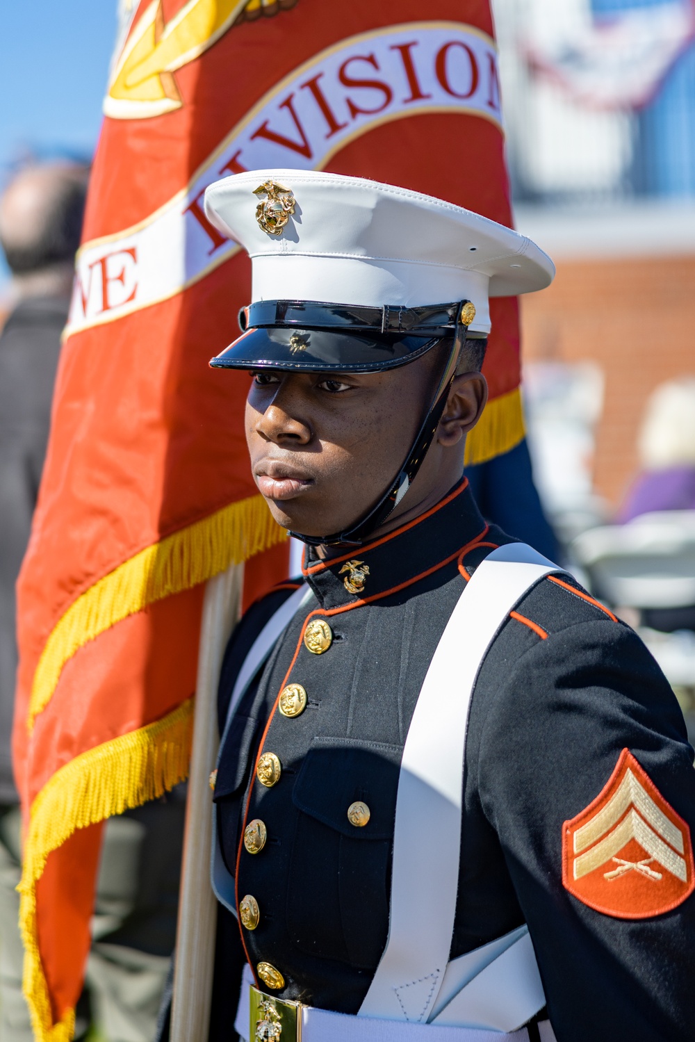 Marines with 1st MARDIV participate in ceremony honoring John Basilone