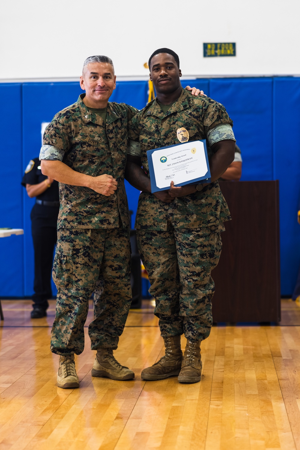 Marines, Civilians graduate Naval Security Guard Training Course